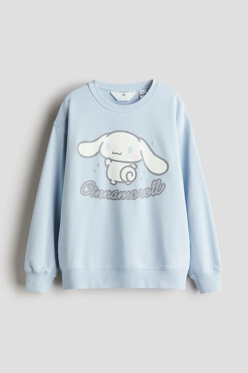 اتش اند ام بلوزة بطبعة مميزة